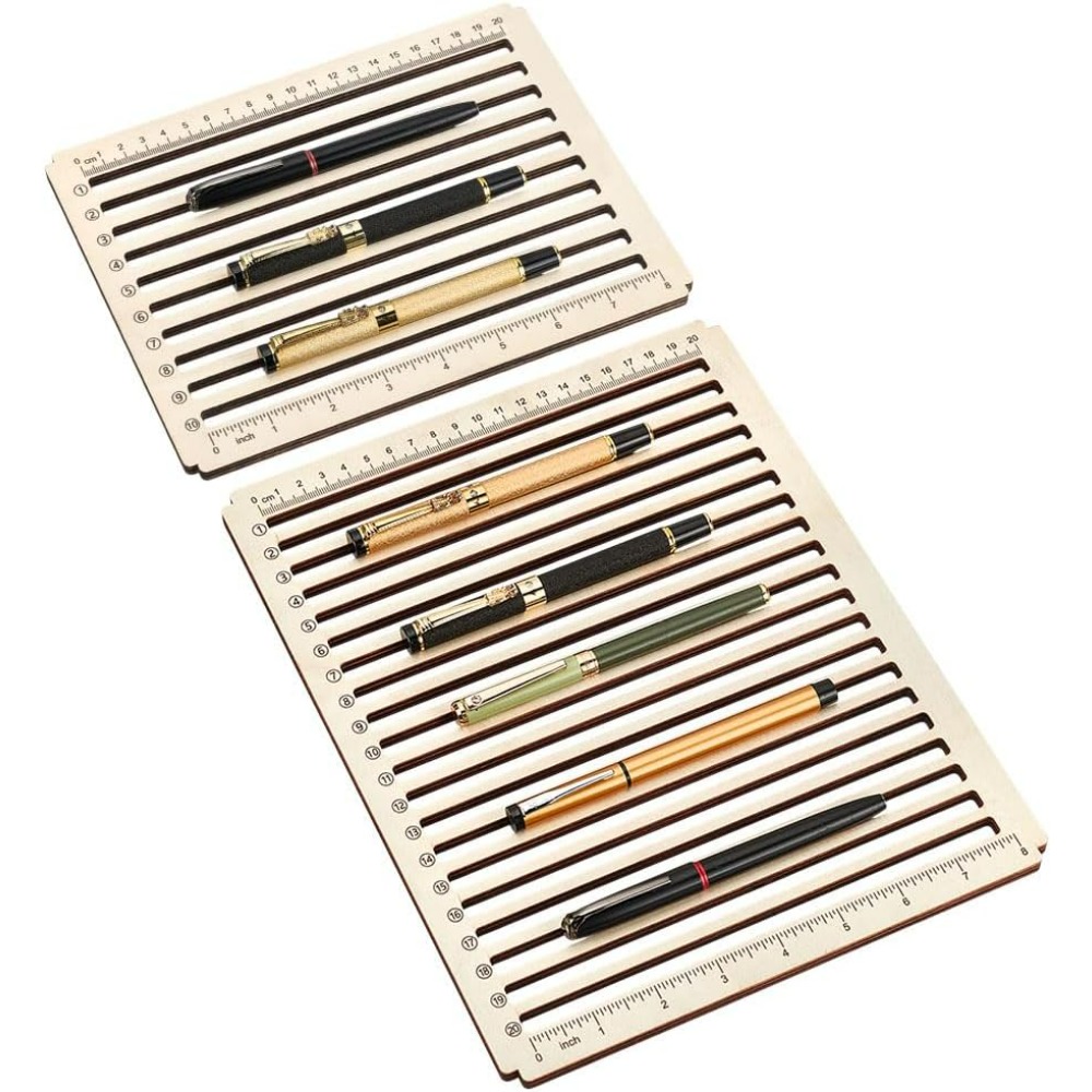 Dowel Jig Kit - 2 Pack 10/20 Slots Pencil Engraving