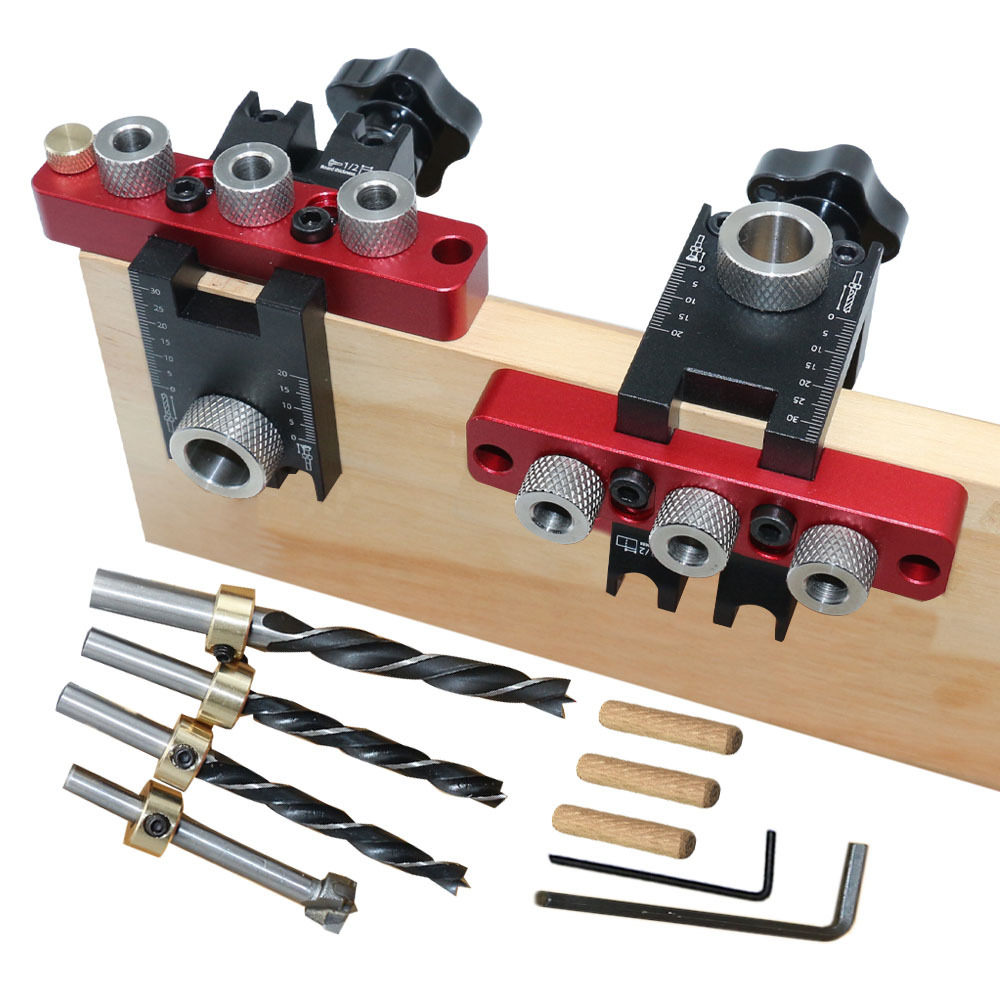 Dowel Jig Kit - 3 In 1 Universal Dowel &