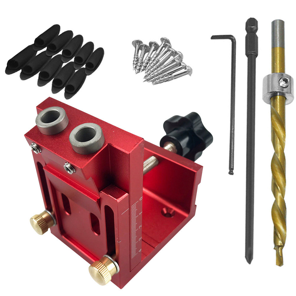 Dowel Jig Kit - Pocket Hole Jig 1 Set 15