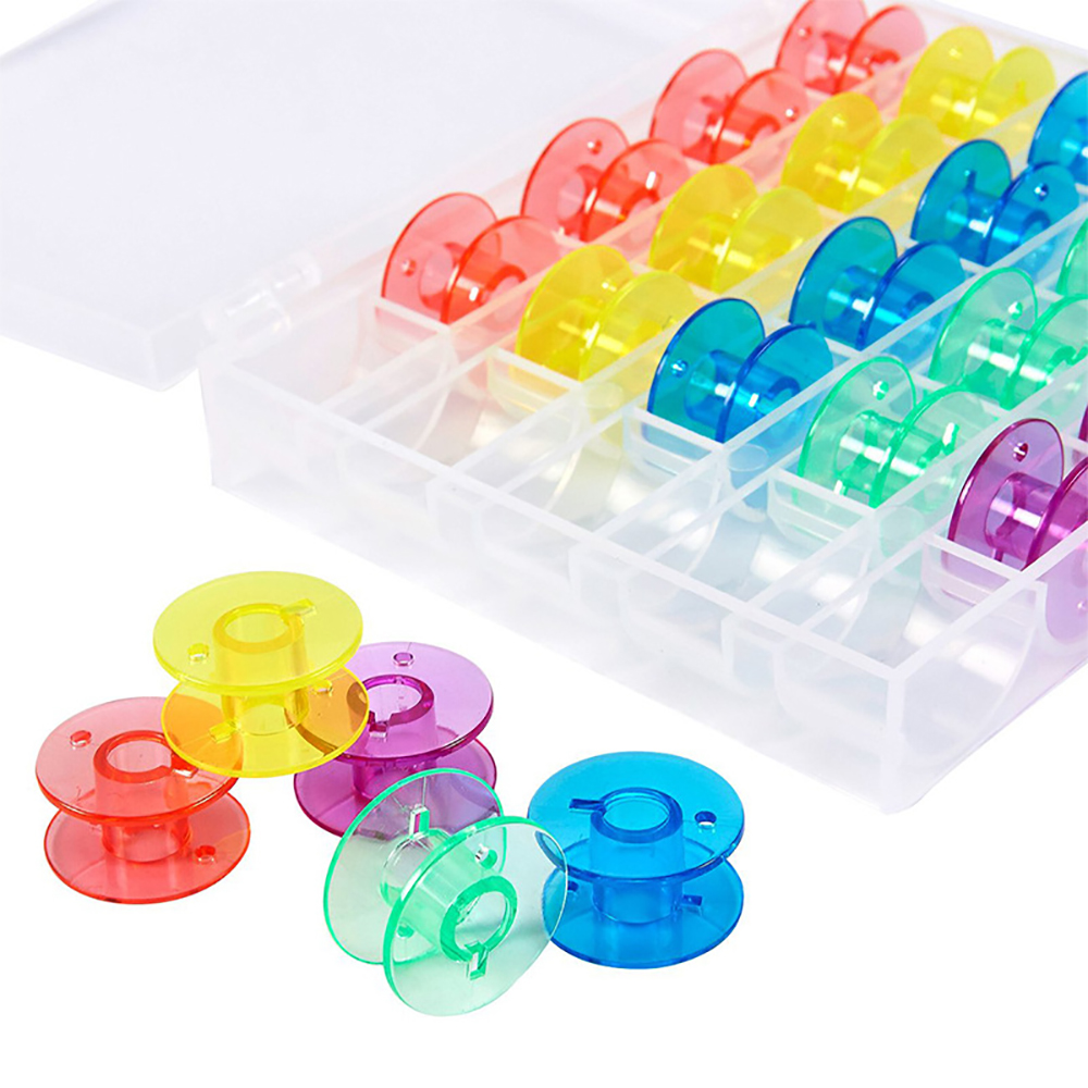25Pcs/Set Plastic Threads Bobb - Mechanical Workshop Tools And Equipment recension och pris
