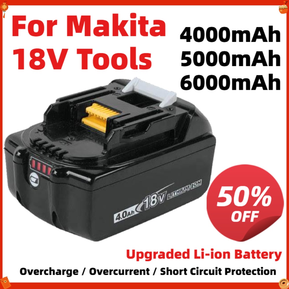 6000mAh Upgraded Battery For M - Makita Drill Dtw300 recension och pris
