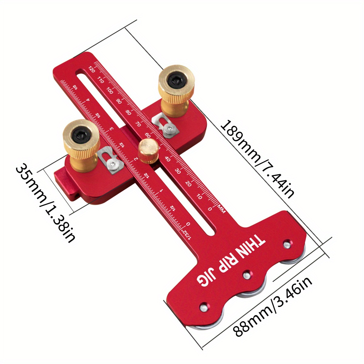 Thin Rip Table Saw Jig,3 Pulle - Dowel Jig Kit recension och pris