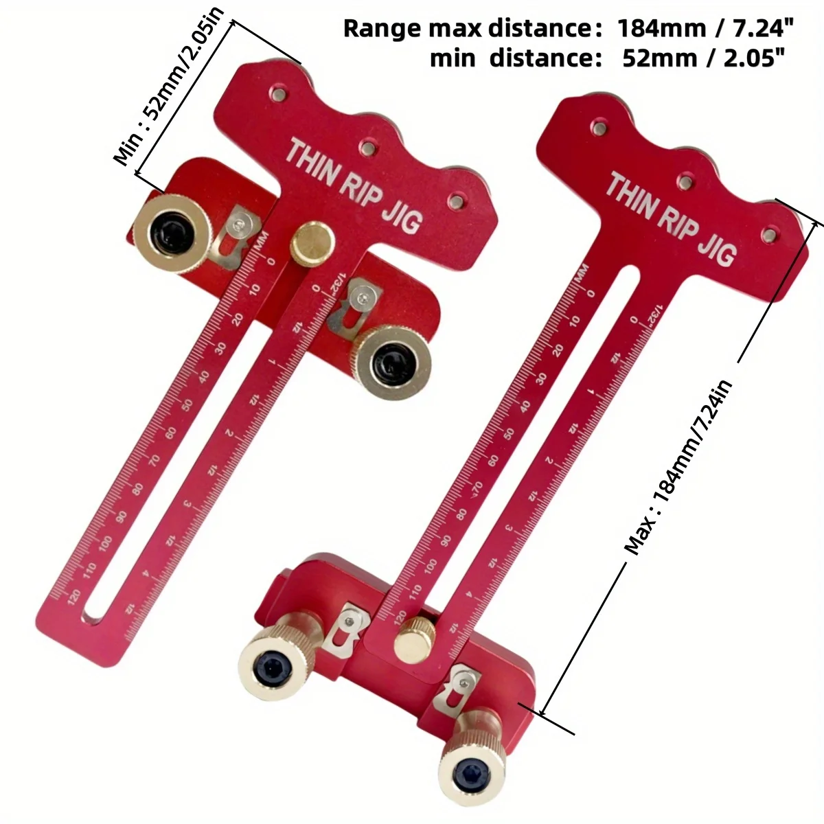 Thin Rip Table Saw Jig,3 Pulle - Dowel Jig Kit recension och pris