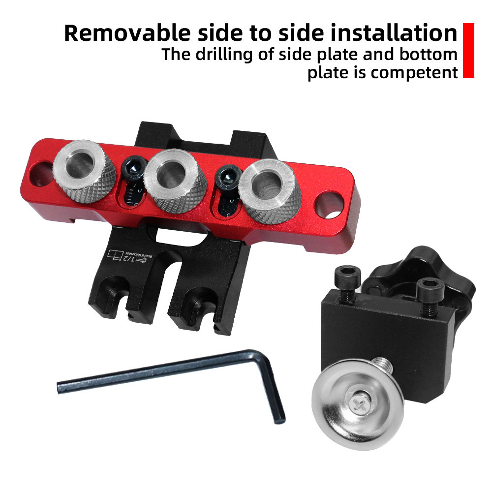 3 In 1 Universal Dowel & Pocke - Dowel Jig Kit recension och pris