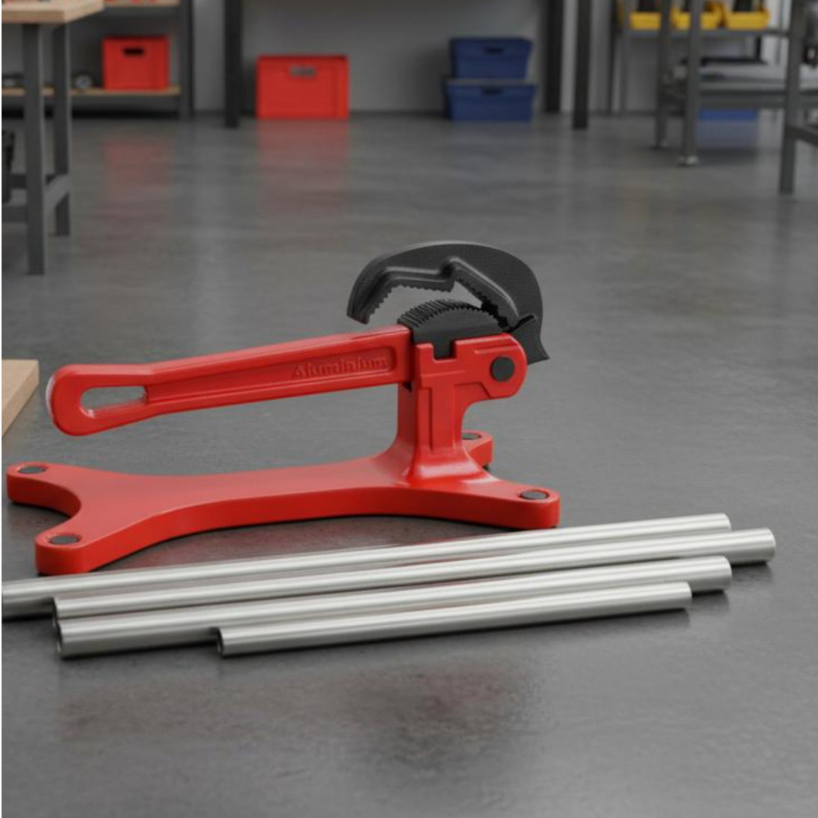 Yoke Pipe Vise Sturdy-Duty Por - Tool Workshop recension och pris