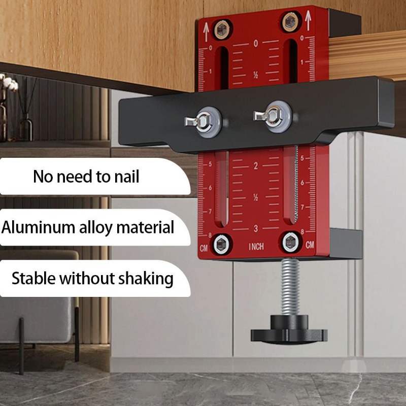 Cabinet Door Mounting Jig - Dowel Jig Kit recension och pris