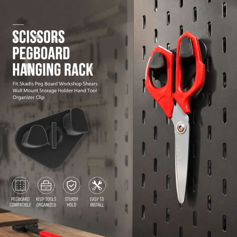 Scissors Pegboard Hanging Rack - Workshop Tools.Hanging Board recension och pris