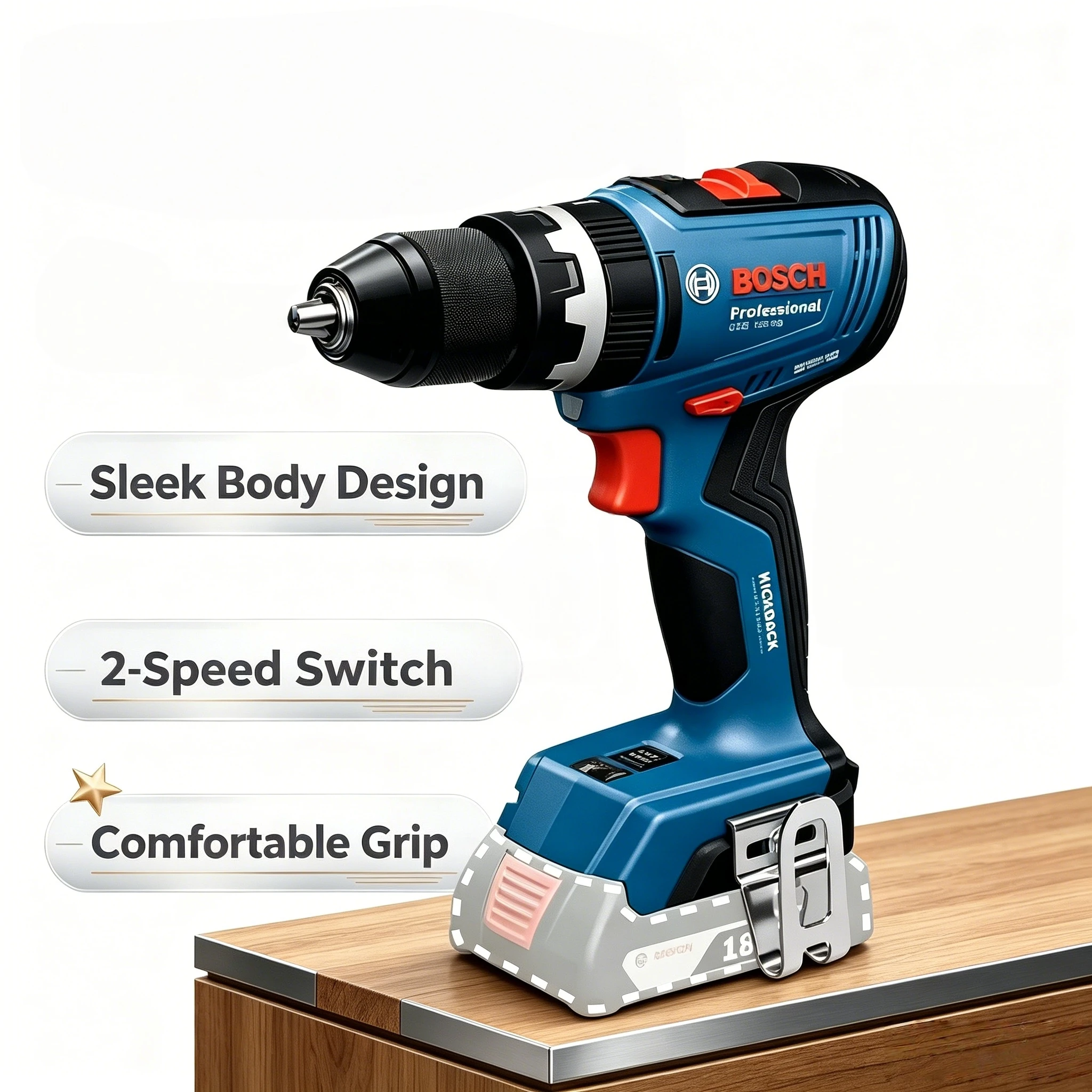 Compact Bosch GSR 18V-65,GSB 1 - Bosch Drill Gsb 18V recension och pris