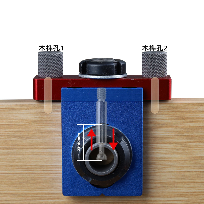 TEBAK W-136 Pocket Hole Jig Ki - Dowel Jig Kit recension och pris
