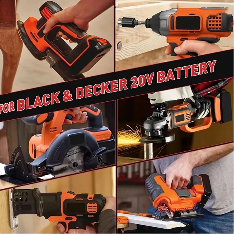 18V 3.0Ah 4.0Ah BL2018 Replace - Black+Decker Tool 20V Max recension och pris