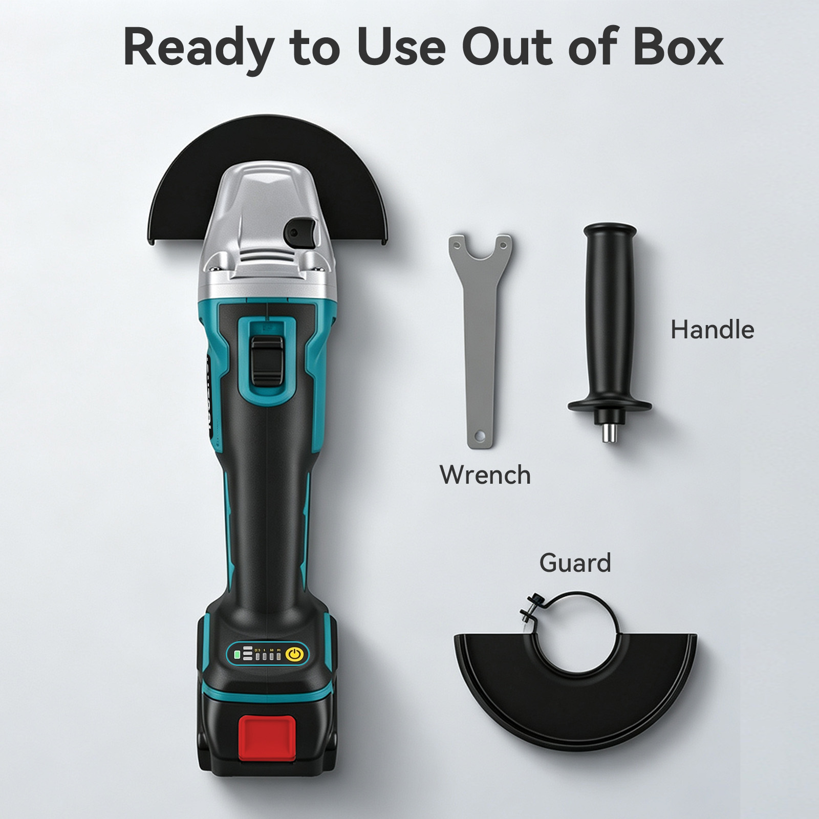IONTOOL Cordless Angle Grinder - Tools For Fabrication Workshop recension och pris