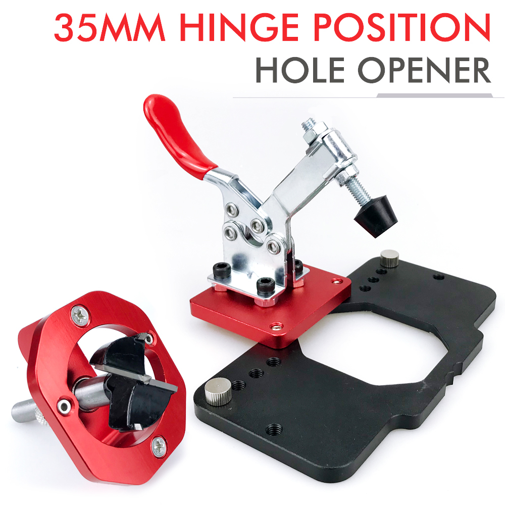 35mm Concealed Door Hinge Jig  - Dowel Jig Kit recension och pris