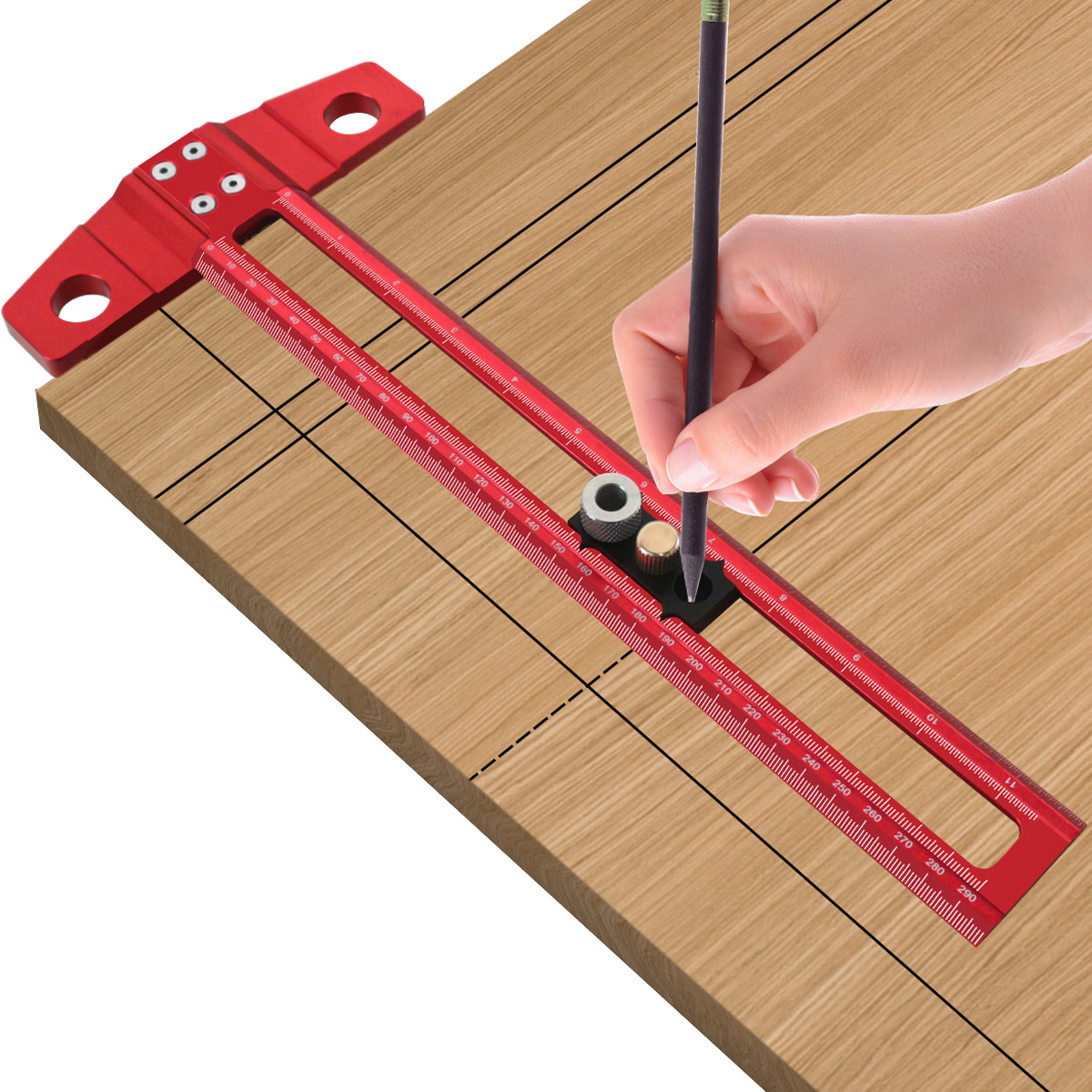 Woodworking 2 in 1 Drilling Po - Dowel Jig Kit recension och pris