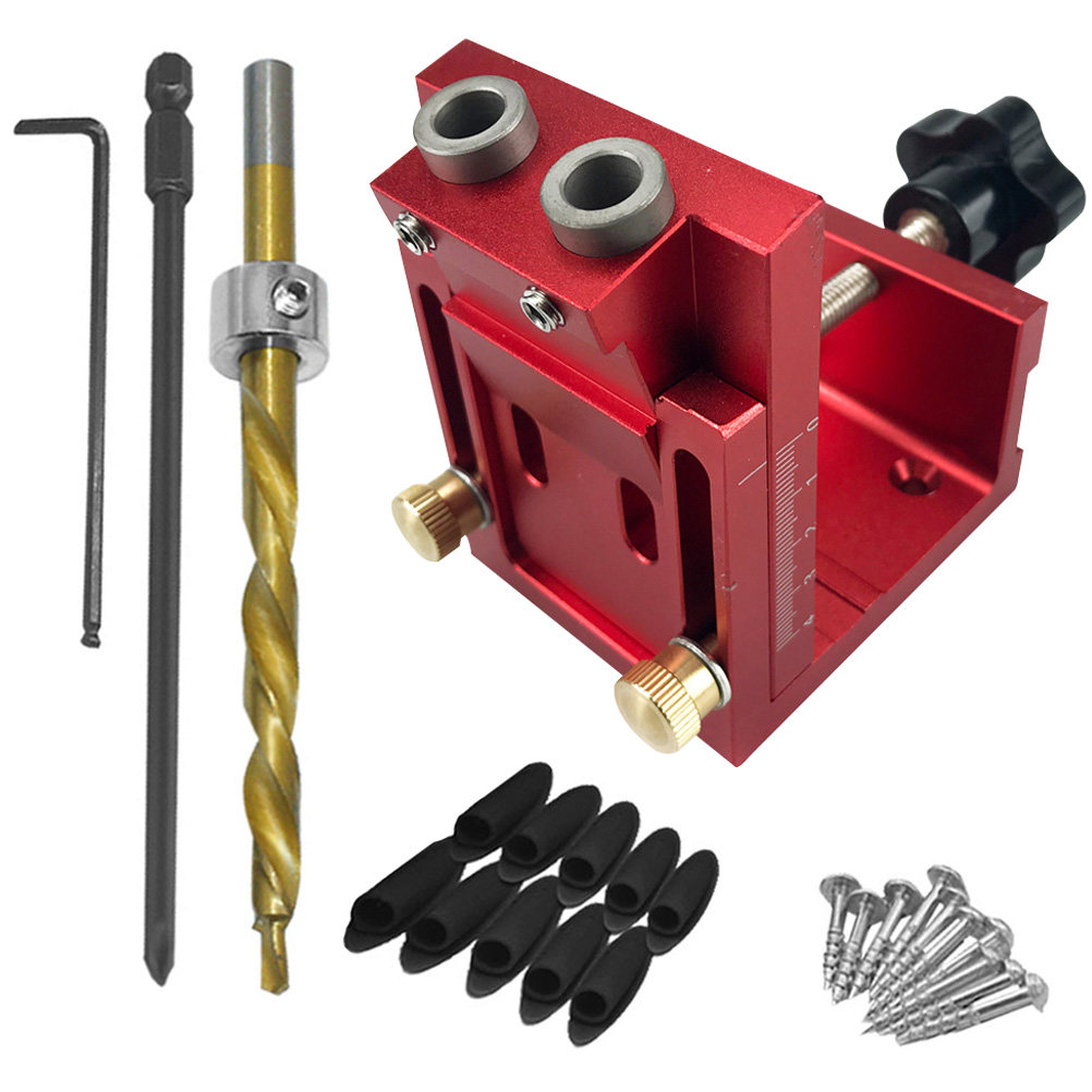 Pocket Hole Jig 1 Set 15 Degre - Dowel Jig Kit recension och pris