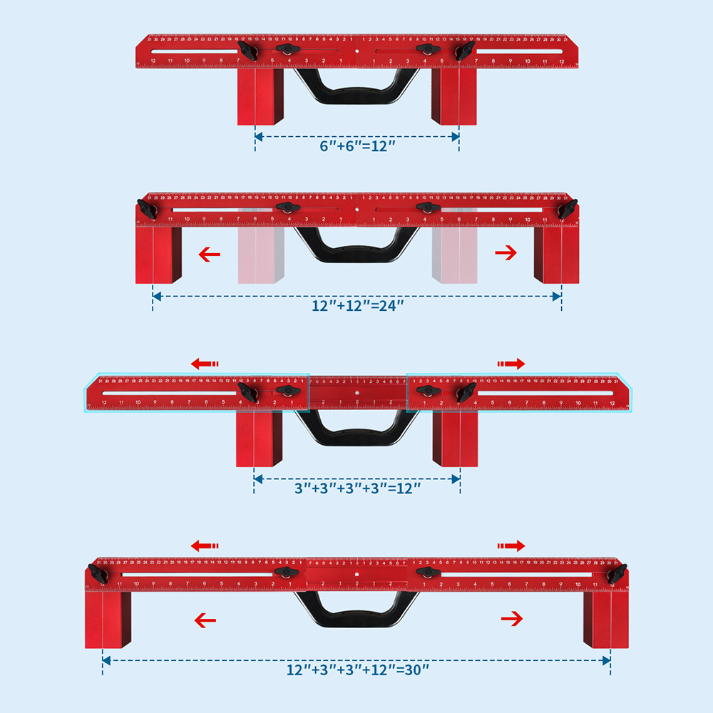 1Set Framing Tools, Adjustable - Dowel Jig Kit recension och pris